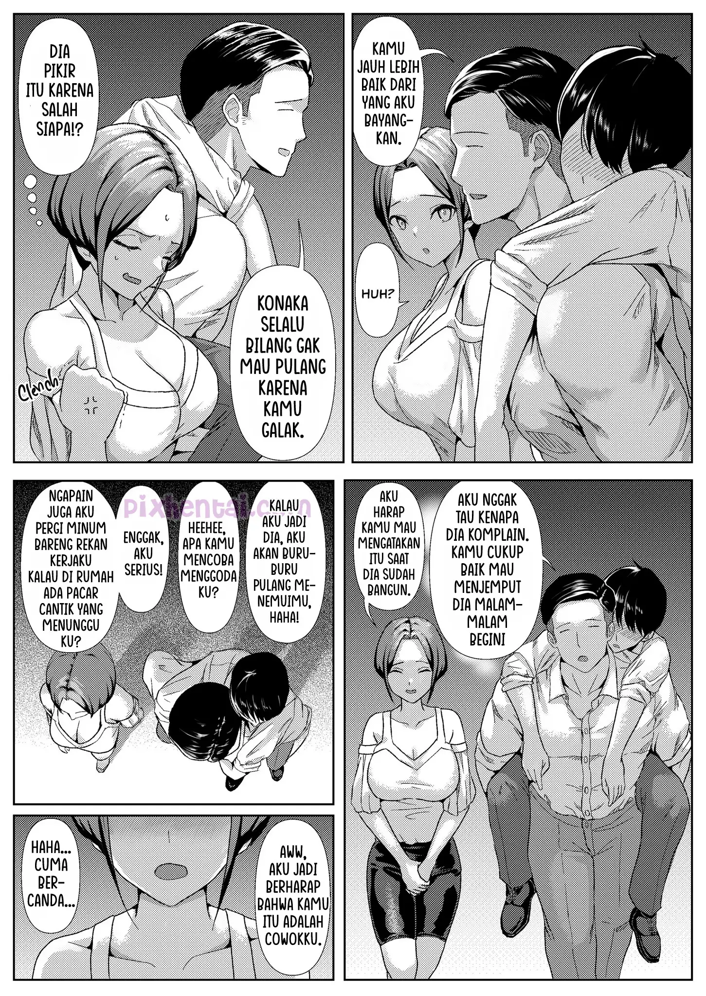 Komik hentai xxx manga sex bokep Yoitsuburete iru Aida ni Dousei-Chuu no Kanojo o Senpai ni NTR Rarete ta Hanashi 7